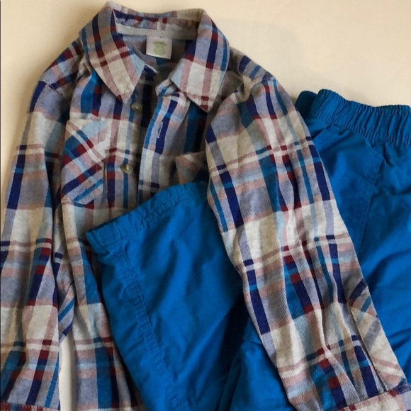 mix &match Shirts & Tops Mix Match Pants And Flannel Size 45 Poshmark